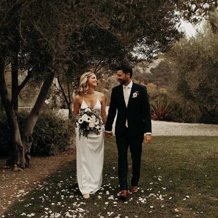 Cindy Busby wedding picture with her husband Chris Boyd.